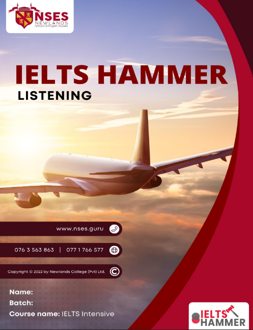 Tải FREE sách IELTS Hammer Listening PDF
