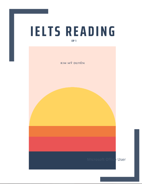 Tải FREE sách IELTS READING EP 1 PDF có tiếng Việt