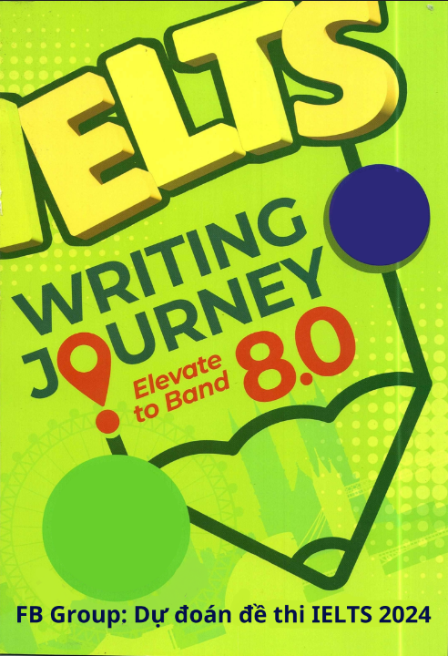Tải FREE sách IELTS Writing Journey Elevate To Band 8.0 PDF có tiếng Việt