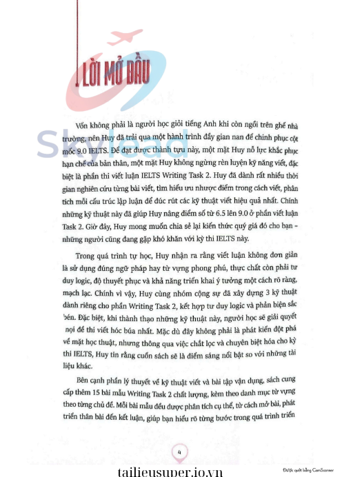 Tải FREE sách IELTS Writing Viết Luận Chất Như Nước Cất PDF