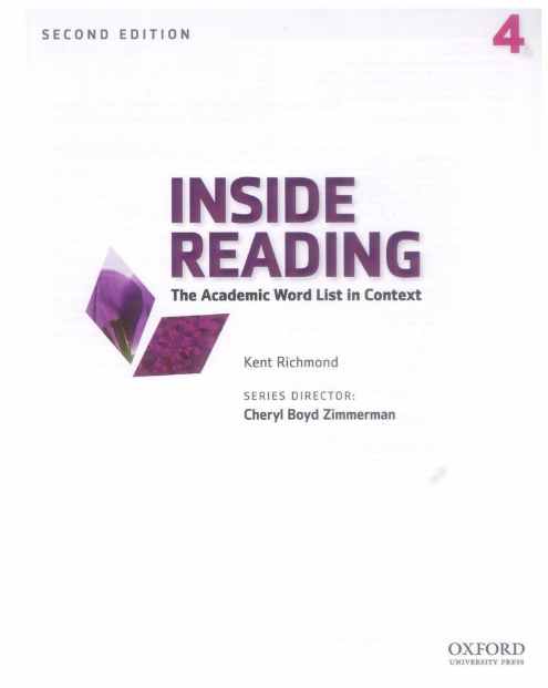 Tải FREE sách Inside Reading 4 Second Edition PDF - The Academic Word List In Context