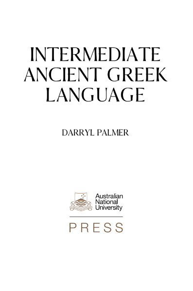 Tải FREE sách Intermediate Ancient Greek Language PDF 4 Tải FREE sách Intermediate Ancient Greek Language PDF