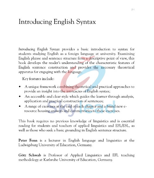 Tải FREE sách Introducing English Syntax PDF - A Basic Guide For Students Of English 7 Tải FREE sách Introducing English Syntax PDF - A Basic Guide For Students Of English