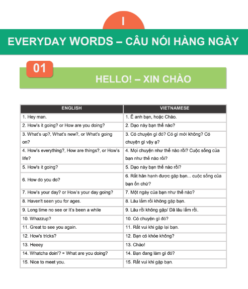 Tải FREE sách Kho 509 Mẫu Câu Thông Dụng Nhất Trong Tiếng Anh Giao Tiếp PDF có tiếng Việt