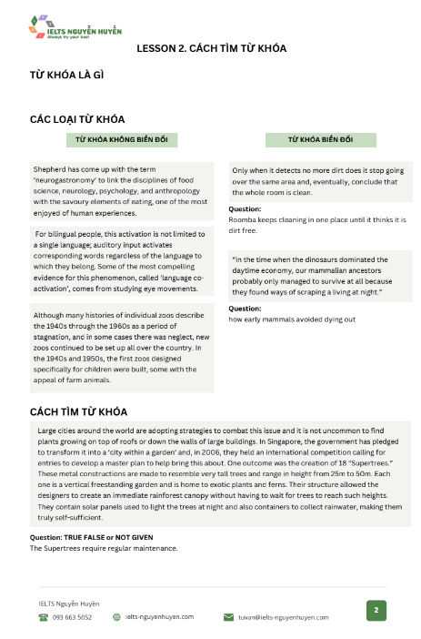 Tải FREE sách Khóa Học IELTS Reading Cơ Bản PDF