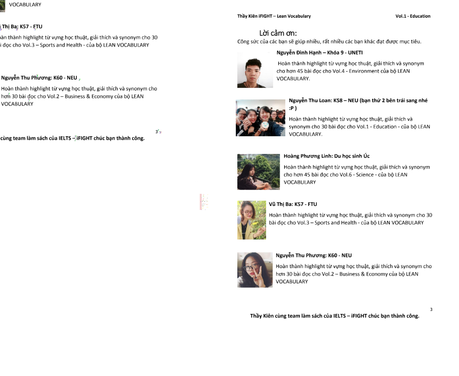 Tải FREE sách Lean Vocabulary Vol.1 Education PDF