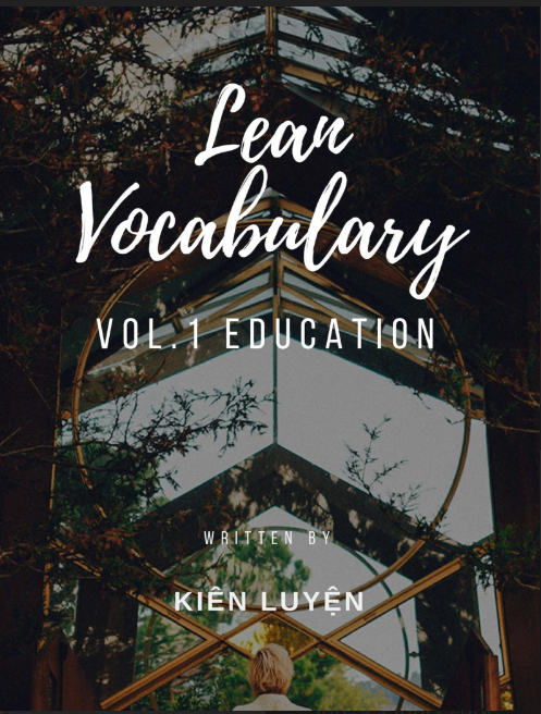 Tải FREE sách Lean Vocabulary Vol.1 Education PDF