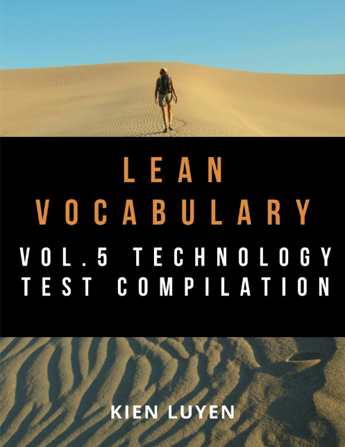 Tải FREE sách Lean Vocabulary Vol.5 Technology Test Compilation PDF