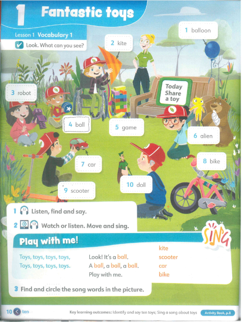 Tải FREE sách Learning Lands 1 Pupil's Book PDF