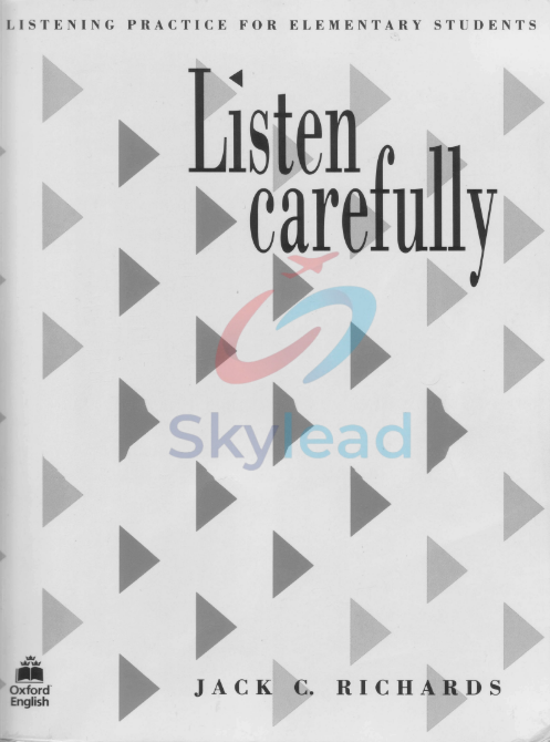 Tải FREE sách Listen Carefully PDF - Listening Practice For Elementary Students