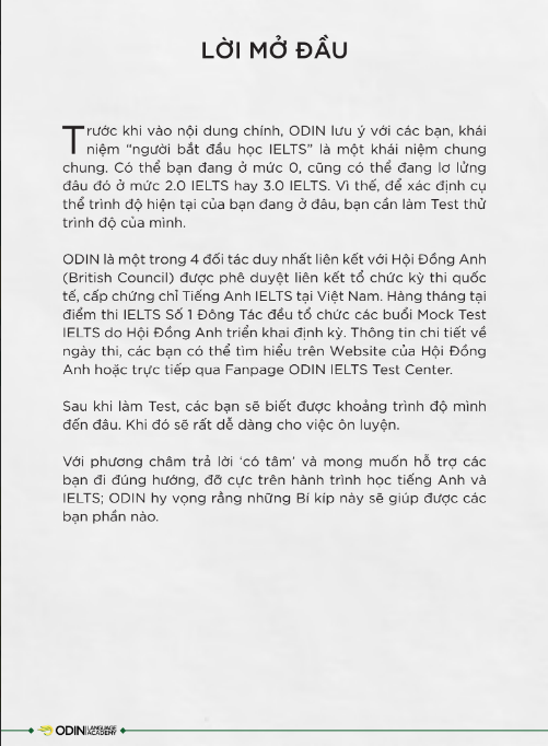 Tải FREE sách Lộ Trình Tự Học IELTS Từ A - Z Cho Người Mất Gốc 0 - 0.5 PDF 4 Tải FREE sách Lộ Trình Tự Học IELTS Từ A - Z Cho Người Mất Gốc 0 - 0.5 PDF