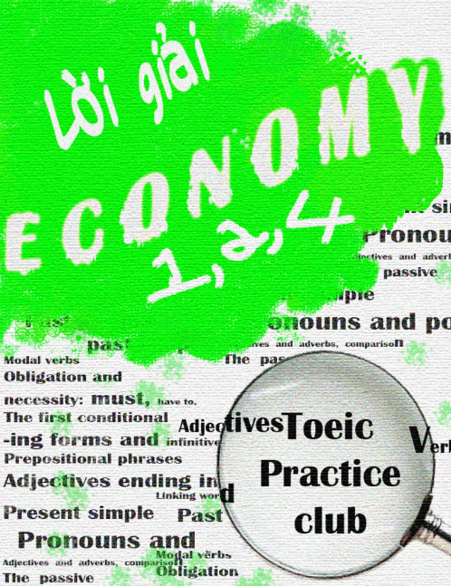Tải FREE sách Lời Giải Economy 1,2,4 - TOEIC Practice Club PDF có tiếng Việt