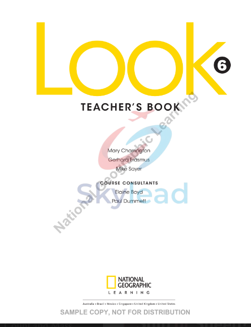 Tải FREE sách Look 6 Teacher's Book PDF