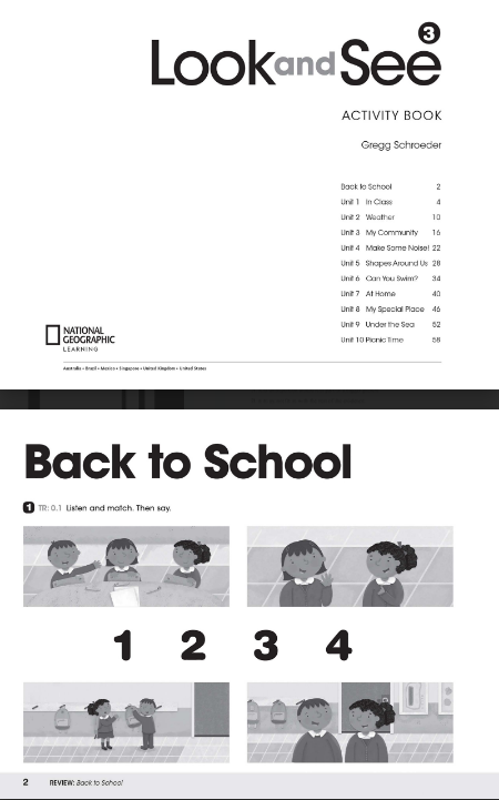 Tải FREE sách Look And See 3 Activity Book PDF