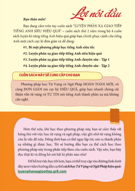 Tải FREE sách Luyện Phản Xạ Giao Tiếp Tiếng Anh Siêu Hiệu Quả PDF 3 Tải FREE sách Luyện Phản Xạ Giao Tiếp Tiếng Anh Siêu Hiệu Quả PDF