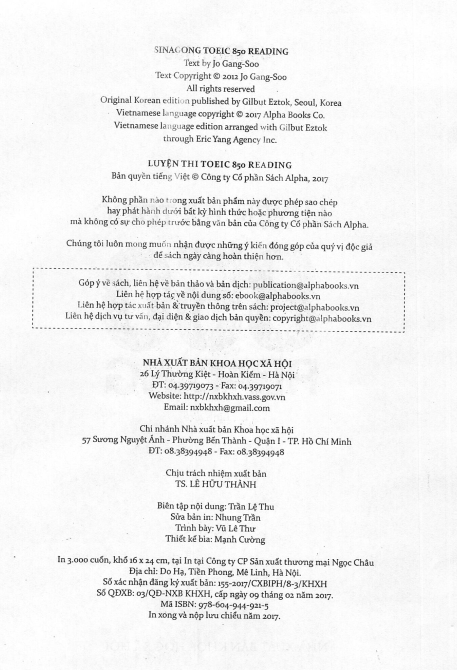 Tải FREE sách Luyện Thi TOEIC 850 Reading - Jo Gang-Soo PDF có tiếng Việt 4 Tải FREE sách Luyện Thi TOEIC 850 Reading - Jo Gang-Soo PDF có tiếng Việt