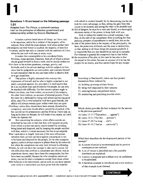 Tải FREE sách New Sat Reading PDF - Vice And Virtue In The Exploration Of Democracy