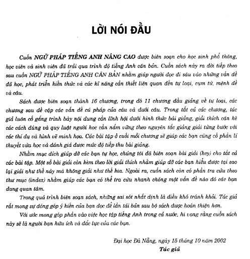 Tải FREE sách Ngữ Pháp Tiếng Anh Nâng Cao PDF 4 Tải FREE sách Ngữ Pháp Tiếng Anh Nâng Cao PDF