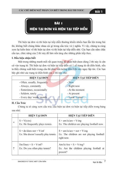 Tải FREE sách Ngữ Pháp Toeic - Ths. Kim Mạnh Tuấn PDF có tiếng Việt 1