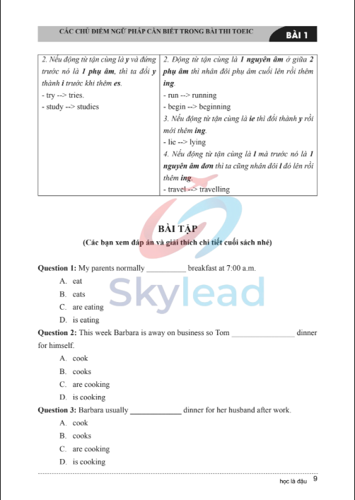 Tải FREE sách Ngữ Pháp Toeic - Ths. Kim Mạnh Tuấn PDF có tiếng Việt 3