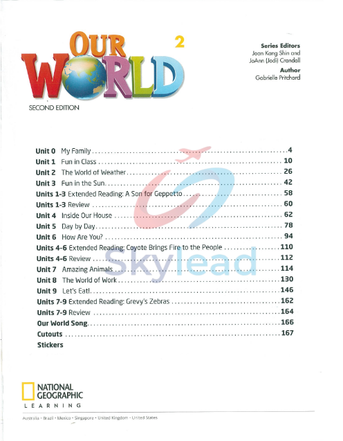 Tải FREE sách Our World 2 Second Edition PDF