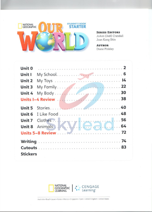 Tải FREE sách Our World Starter Student's Book PDF