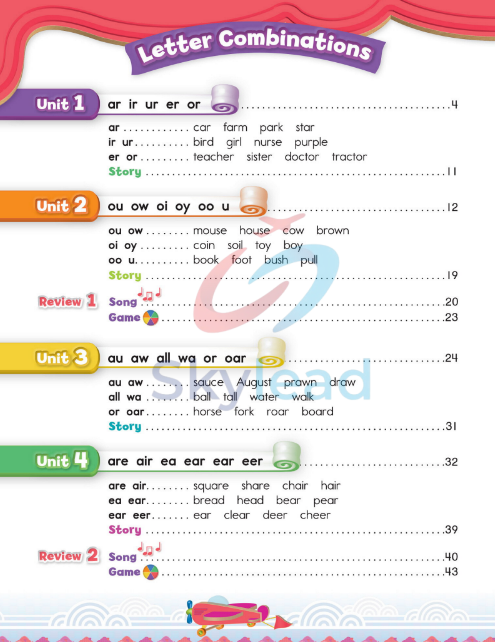 Tải FREE sách Oxford Phonics World 5 Student Book PDF - Letter Combinations