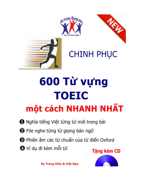 Tải FREE sách PDF Chinh Phục 600 Từ Vựng TOEIC Một Cách Nhanh Nhất