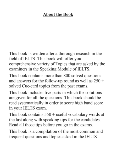 Tải FREE sách PDF Latest 2020 Edition IELTS Speaking Past Exam Topics