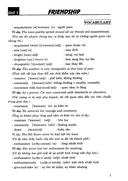 Tải FREE sách PDF Tổng Hợp Từ Vựng Và Ngữ Pháp Tiếng Anh 11