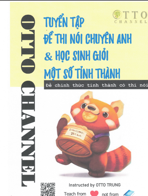 Tải FREE sách PDF Tuyển Tập Đề Thi Nói Chuyên Anh Và Học Sinh Giỏi Một Số Tỉnh Thành