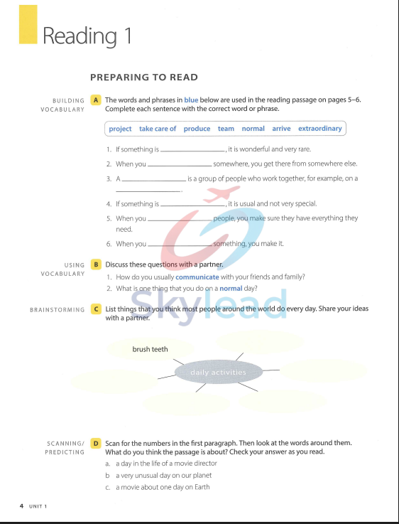 Tải FREE sách Pathways 1 Second Edition PDF - Reading, Writing And Critical Thinking 1