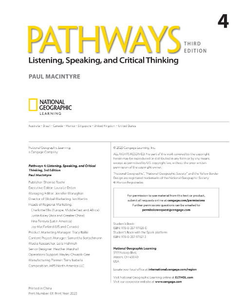 Tải FREE sách Pathways 4 Third Edition PDF - Listening, Speaking And Critical Thinking 4 Tải FREE sách Pathways 4 Third Edition PDF - Listening, Speaking And Critical Thinking
