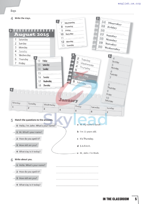Tải FREE sách Prepare Workbook A1 Level 1 Second Edition PDF 6 Tải FREE sách Prepare Workbook A1 Level 1 Second Edition PDF
