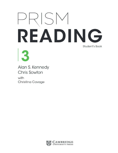 Tải FREE sách Prism Reading 3 Student's Book PDF