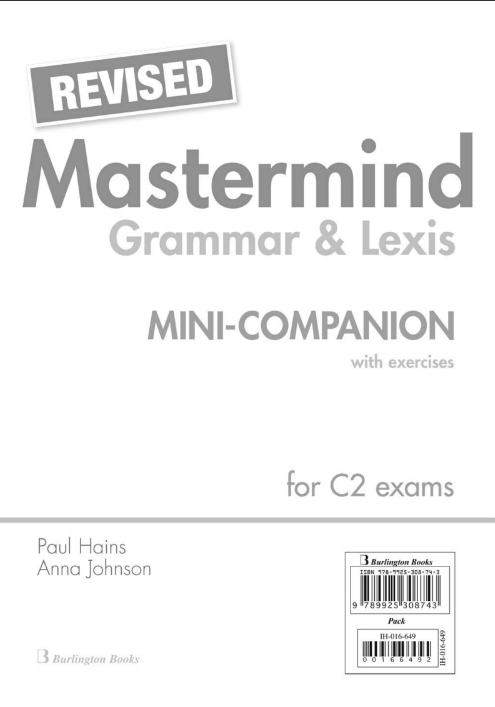 Tải FREE sách Revised Mastermind Grammar And Lexis PDF