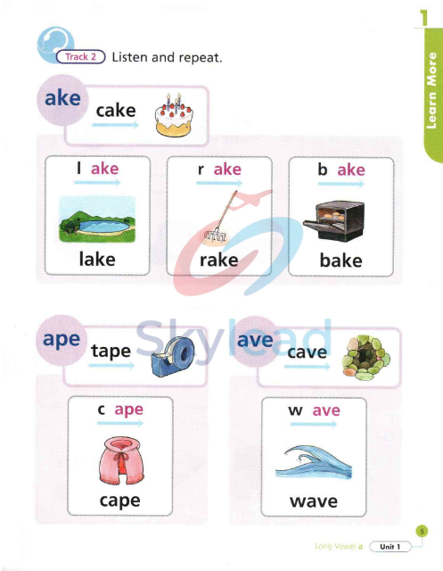 Tải FREE sách Smart Phonics 3 PDF - Long Vowels