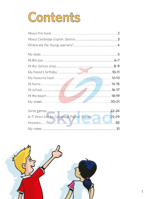 Tải FREE sách Starters Word List Picture Book PDF 7 Tải FREE sách Starters Word List Picture Book PDF