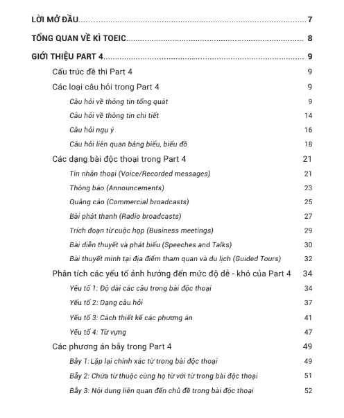 Tải FREE sách TOEIC Up Part 4 - Zim Academy PDF 4 Tải FREE sách TOEIC Up Part 4 - Zim Academy PDF