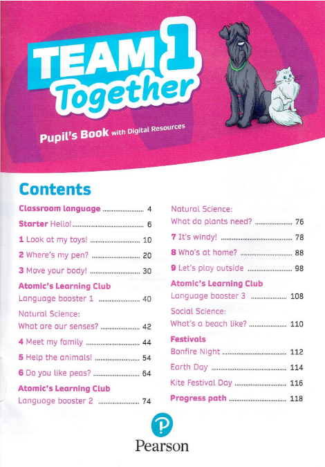 Tải FREE sách Team Together 1 PDF - Pupil's Book