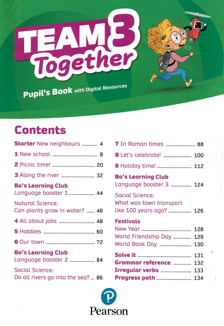 Tải FREE sách Team Together 3 PDF - Pupil's Book