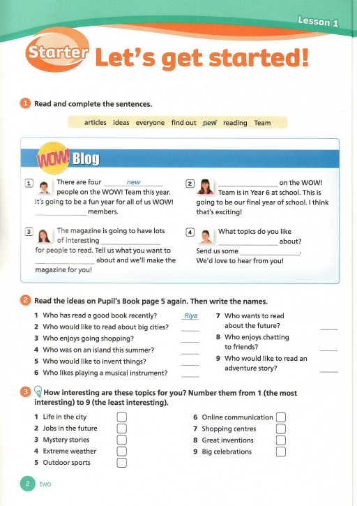 Tải FREE sách Team Together 6 Activity Book PDF