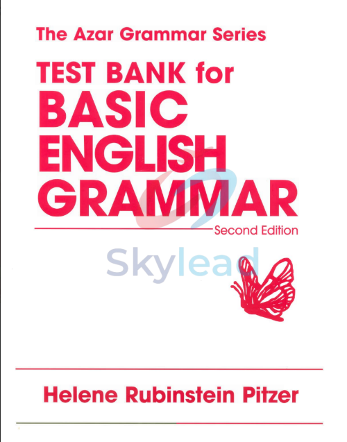 Tải FREE sách Test Bank For Basic English Grammar PDF - Second Edition
