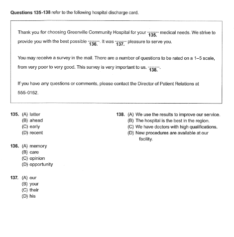 Tải FREE sách Tổng Hợp Giải Chi Tiết Part 6 TOEIC PDF có tiếng Việt 3 Tải FREE sách Tổng Hợp Giải Chi Tiết Part 6 TOEIC PDF có tiếng Việt