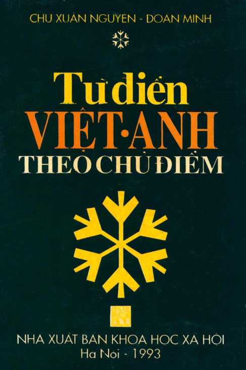 Tải FREE sách Từ Điển Việt Anh Theo Chủ Điểm PDF