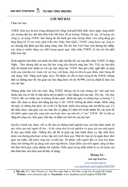 Tải FREE sách Tự Học 990/990 TOEIC - Hoàng Ân PDF có tiếng Việt 3 Tải FREE sách Tự Học 990-990 TOEIC - Hoàng Ân PDF có tiếng Việt