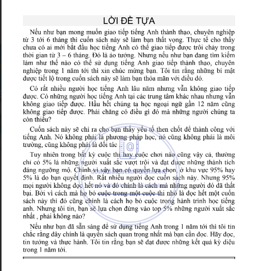 Tải FREE sách Tự Học Tiếng Anh Hiệu Quả - Nguyễn Thị Hà Bắc PDF