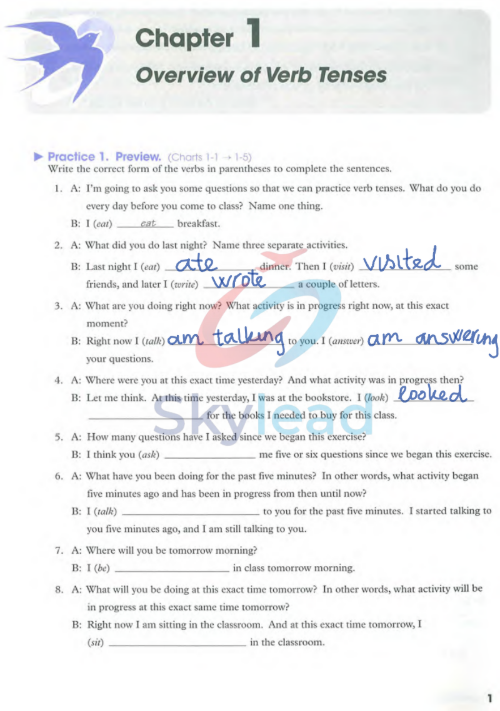 Tải FREE sách Understanding And Using English Grammar PDF - Fourth Edition Workbook 13 Tải FREE sách Understanding And Using English Grammar PDF - Fourth Edition Workbook 1