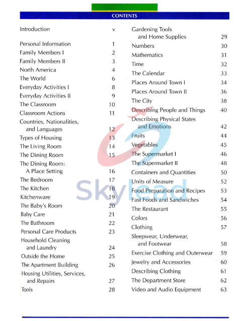 Tải FREE sách Word By Word Picture Dictionary PDF 7 Tải FREE sách Word By Word Picture Dictionary PDF