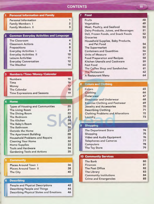 Tải FREE sách Word By Word Picture Dictionary PDF - Second Edition 7 Tải FREE sách Word By Word Picture Dictionary PDF - Second Edition